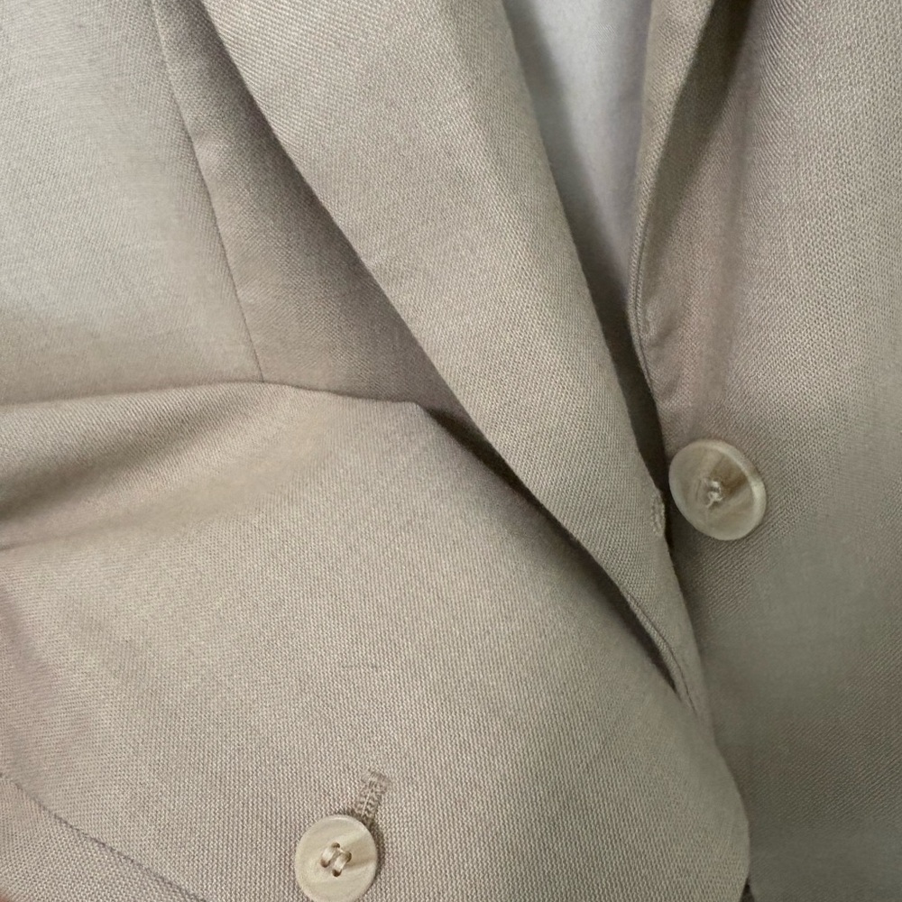 Women's Tan Blazer - Picture 5 of 7